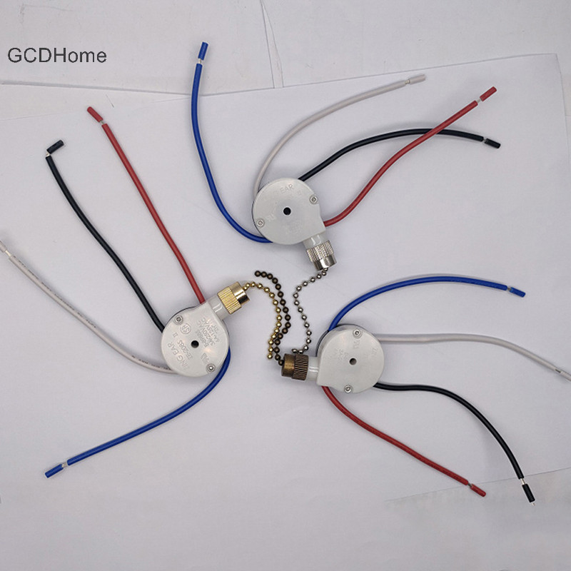 Bộ quạt trần 4 dây 3 tốc độ GCDHome Quạt có dây HOT