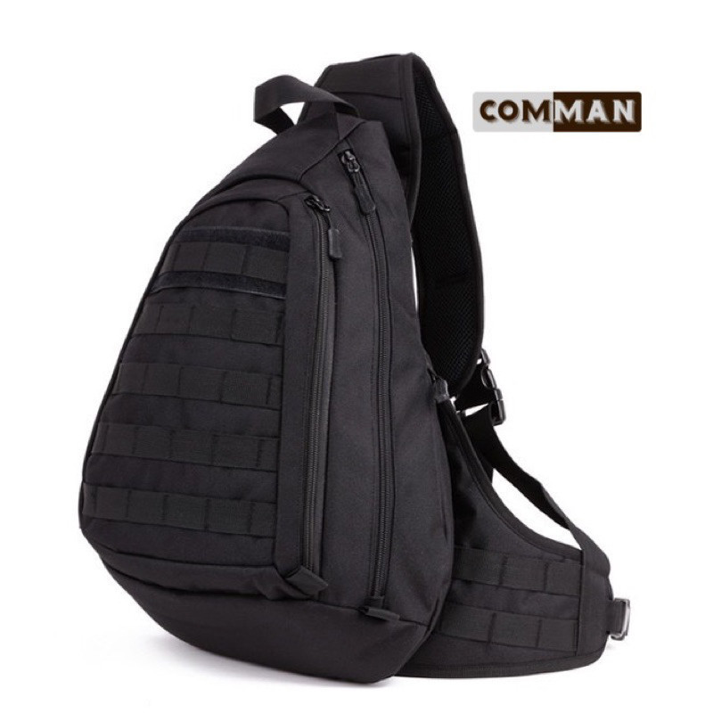 Balo đeo chéo chiến thuật COMMAN_Military Sling Chest Pack Bag Molle Daypack