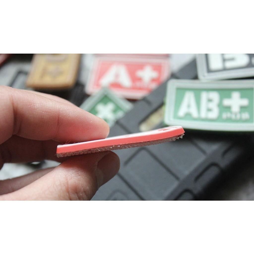 Patch_miếng dán nhóm máu PVC retro