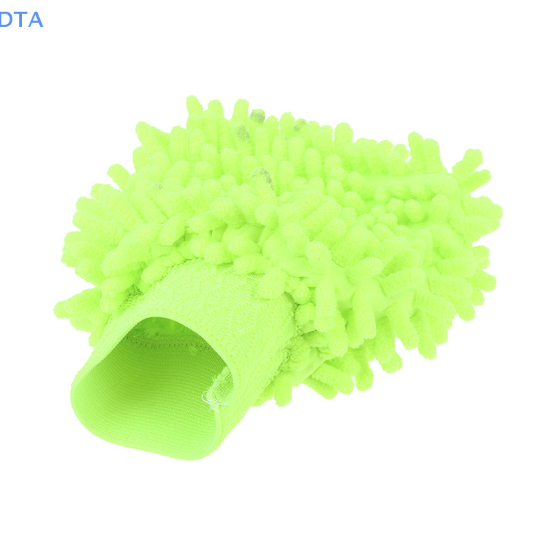 Dta Sợi Siêu Mịn Chenille Microfiber Rửa Xe Găng Tay Mitt Lưới Mềm Cho Rửa Xe PO