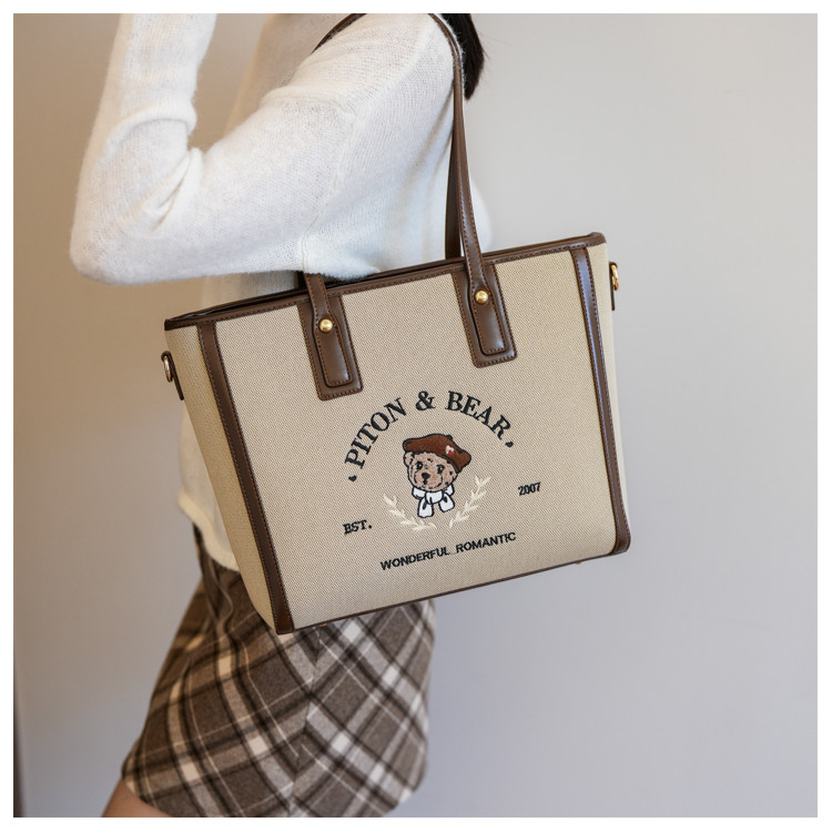 Túi totebag Beibaobao Piton&Bear Cao Cấp Chính Hãng 8323