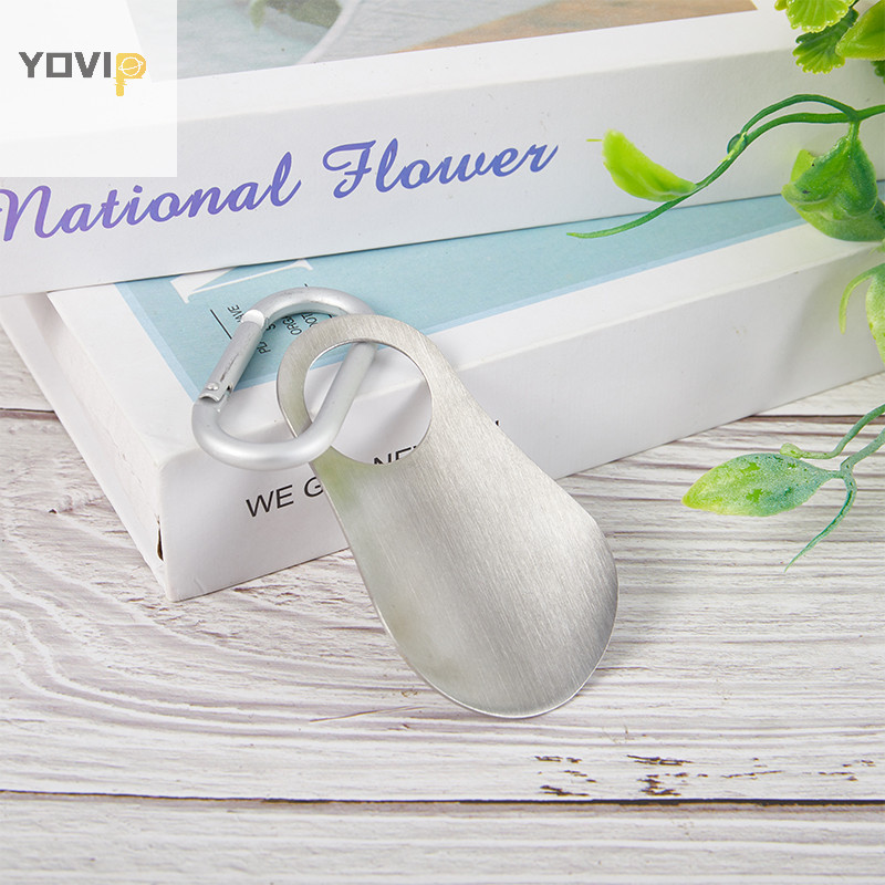 Yovip 1 Dụng cụ nâng giày bằng thép không gỉ 7.5cm Shoehorn VN