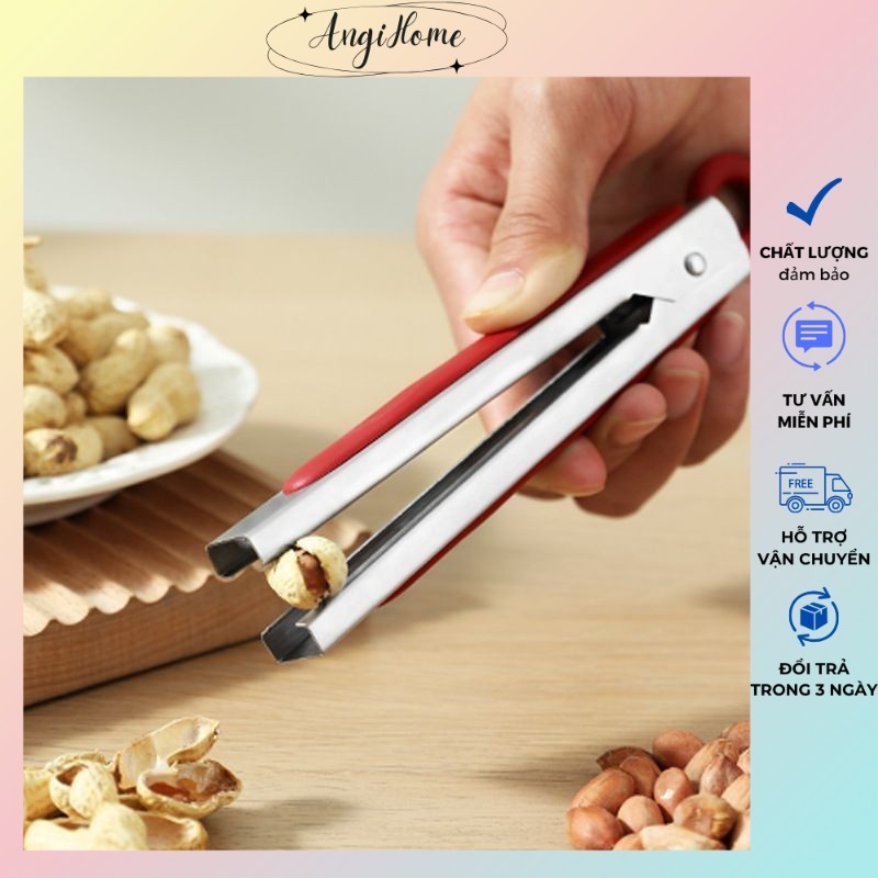 Dụng cụ kẹp tách vỏ hạt đậu phộng thủ công tiện dụng ANGIHOME