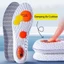 Đế Sneaker GILL, Đế Chỉnh Hình Độ Đàn Hồi Cao Chống Đau, Đế Boot PU Mềm 4D Chống Sốc Đa Năng