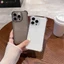 Dành Cho Samsung Galaxy A15 A14 A13 A12 A05s A04 A04e A03 Core A02 Ốp Điện Thoại Màu Đen Trong Suốt Trong Suốt 4 Góc Túi Khí Chống Rơi Chống Sốc Đơn Giản Vỏ Mềm Ốp Lưng