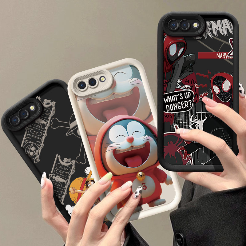 ốp lưng oppo a3s a1k a12e realme c2 điện thoại chống sốc hoạt hình cho