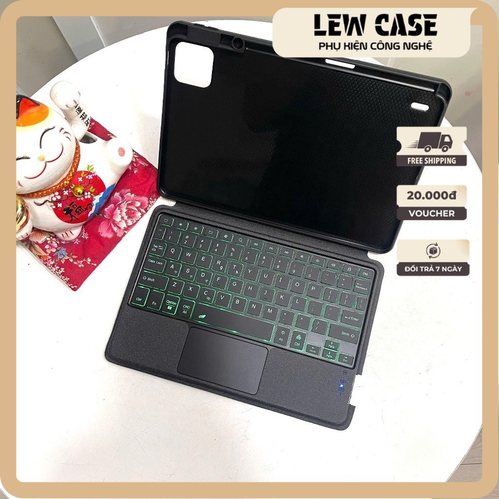 Xiaomi Pad 6 / 6 Pro BAO DA BÀN PHÍM Smart Keybroad có Touchpad,giá đỡ ...