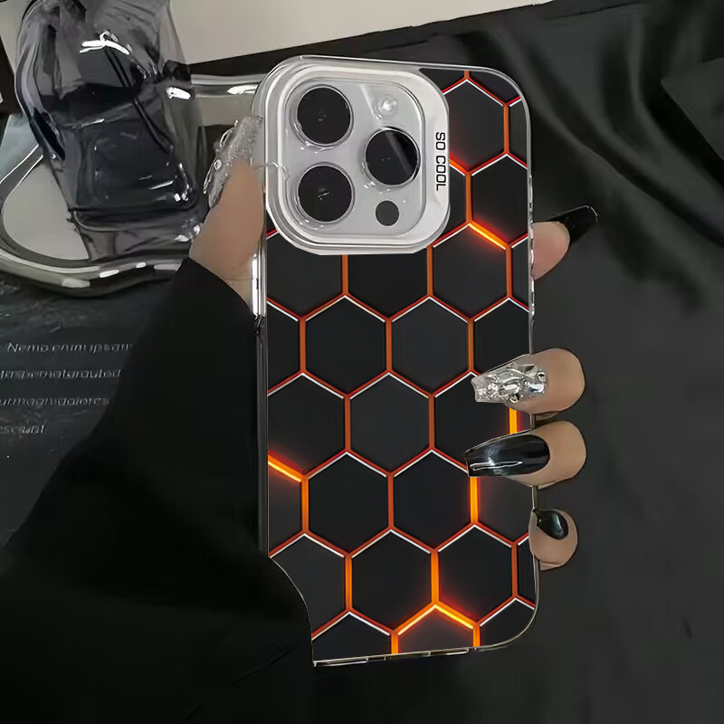 Vỏ Tương Thích Cho Xiaomi Redmi Note 14 13 12 11 Pro Plus 5G 10 Pro 12S 11S Redmi Turbo 3 14C 13 13C 12 4G K70 Thiết Kế Xây Dựng Tổ Ong Siêu Thời Trang Vỏ Chống Sốc Cứng