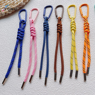 Yowei Nylon Handmade Dây Móc Khóa Y2K Túi Thời Trang Mặt Dây Chuyền Trang Sức DIY Nhiều Màu Sắc Mặt Dây Chuyền Quà Tặng VN