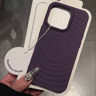 Ốp điện thoại silicon sóng thấm hút từ tính màu trơn sang trọng cho iPhone16 15 14 13 12 11 Pro MAX IXS MAX XR XS Bảo vệ camera chống sốc Ốp lưng mềm