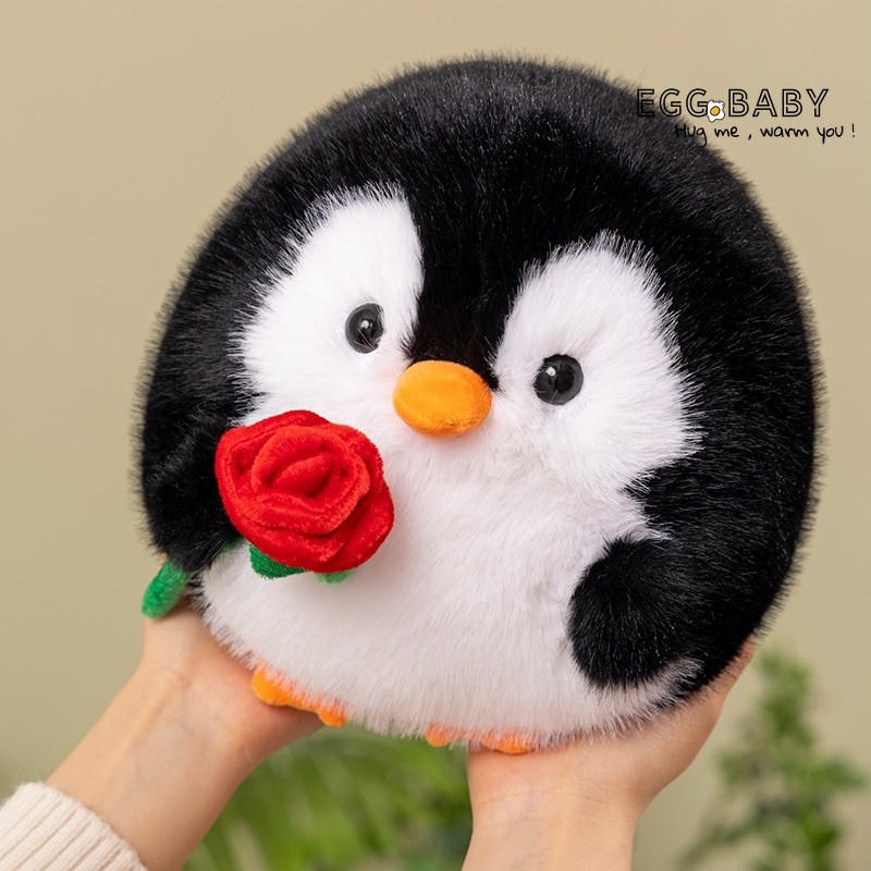 Hoa Hồng Chim Cánh Cụt Sang Trọng Đồ Chơi Búp Bê Chim Cánh Cụt Sang Trọng Quà Tặng Cho Bạn Bè Quà Tặng Sinh Nhật Trang Trí Ngày Lễ