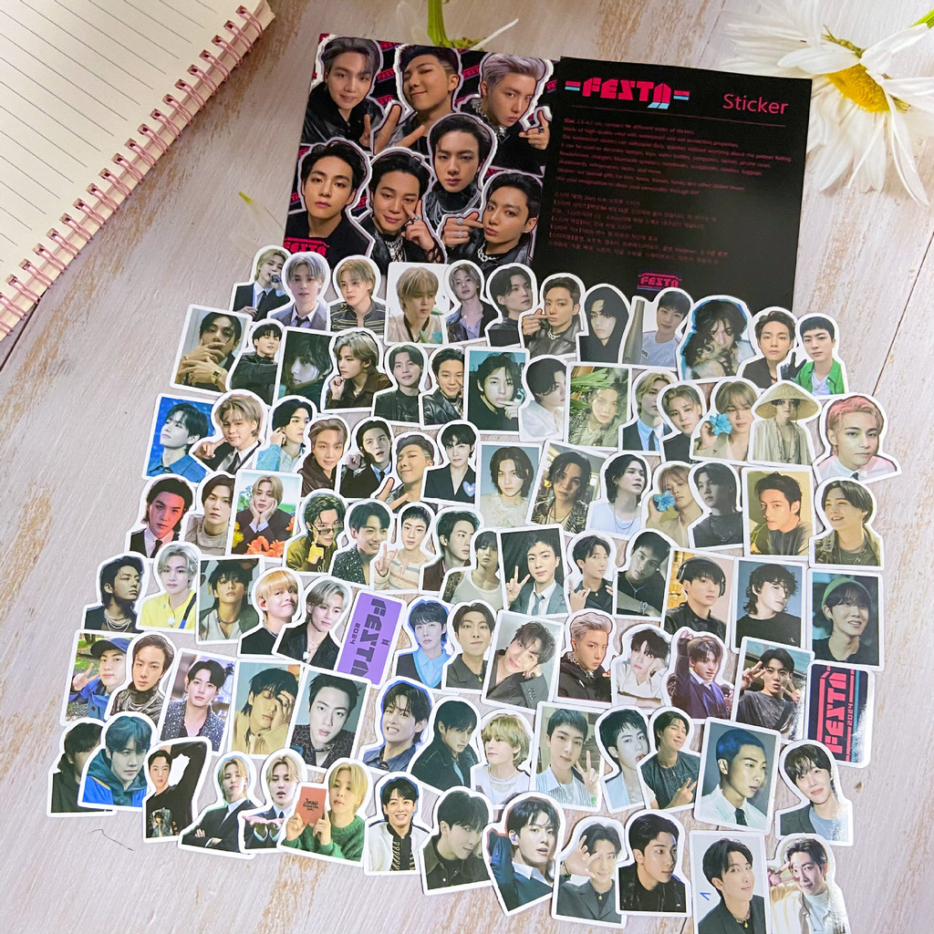 94 Miếng Dán Ảnh BT-S JUNG KOOK Tôi Vẫn Còn JIMIN V Kim Tae Hyung JK JIN RM J-HOPE Suga Hành Lý Notebook Laptop Điện Thoại Sổ Tay DIY Trang Trí Kpop Sticker YM