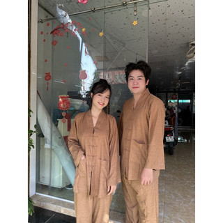 la hán linen cao cấp , đồ bộ đi chùa cho nam và nữ