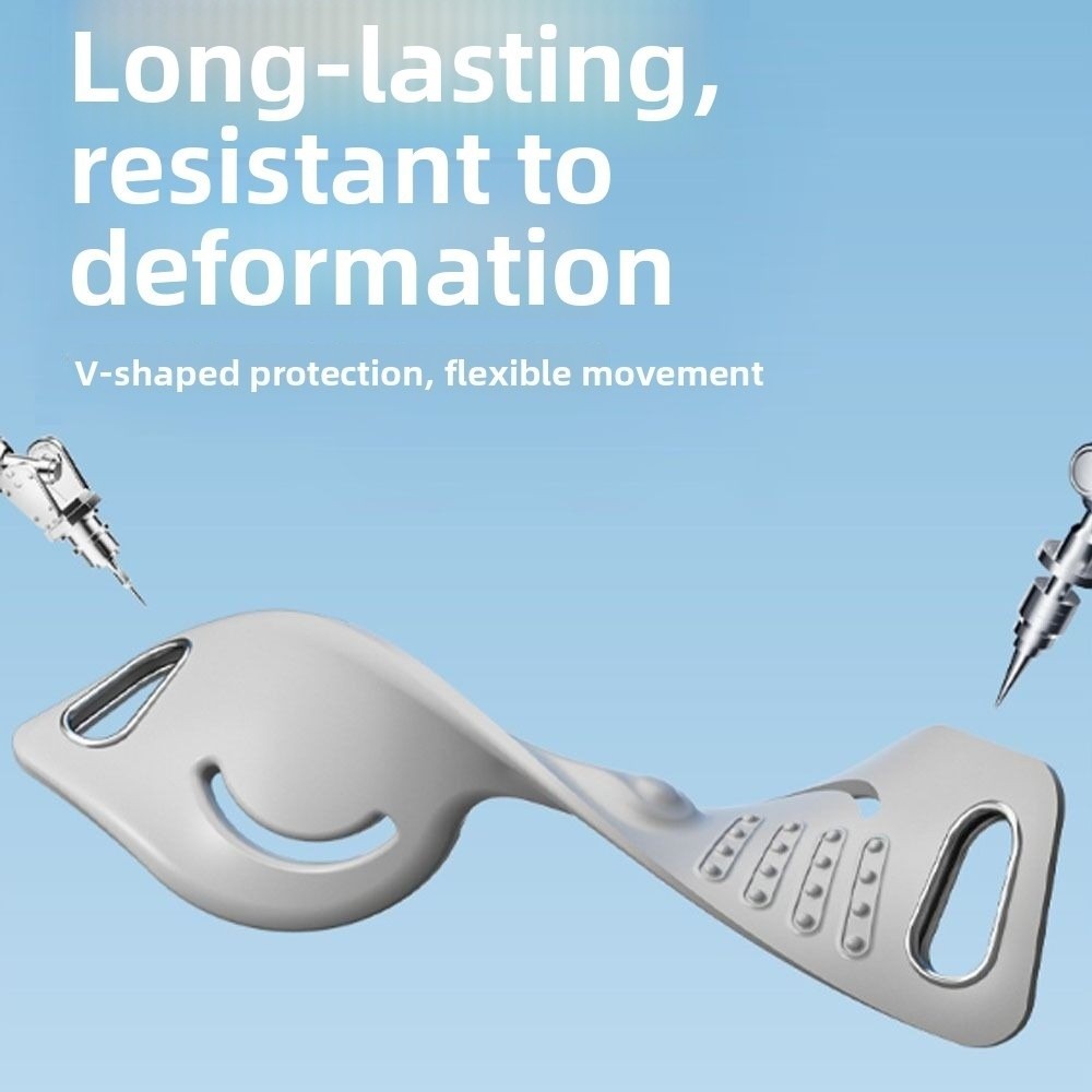 Dây hỗ trợ đầu gối Patella bằng silicon, bảo vệ cố định, đàn hồi cao cho thể thao, phòng tập