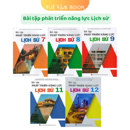 Sách - Bài tập phát triển năng lực lịch sử 7 8 9 11 12 (ĐT)