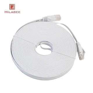 Cáp Ethernet CAT6, cáp mạng, ruy băng LAN, cáp vá - trắng - 3M