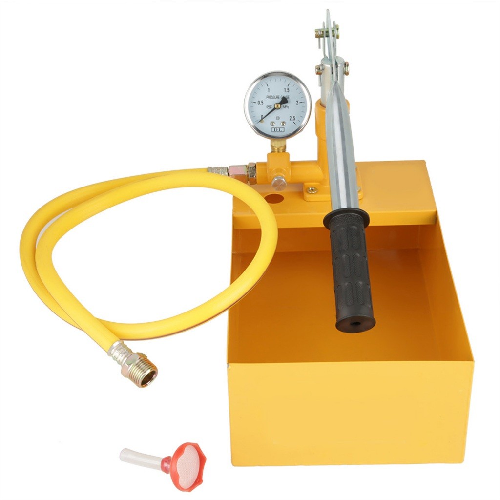 Bơm Thử Áp Lực 2.5MPa 25kg – Dụng Cụ Bơm Tay Kiểm Tra Rò Rỉ Đường Ống