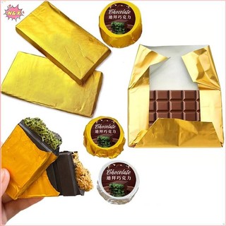 N & X 100 Cái 20 * 20cm DIY Thực Phẩm Lá Nhôm Gói Giấy Tờ Bao Bì Cho Chocolate Kẹo Tiệc Cưới Trang Trí Quà Tặng Sinh Nhật.