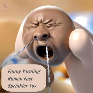 Ngộ nghĩnh Yawning Con Người Rắc Đồ Chơi Ngộ nghĩnh Yawning Mặt Người Đồ Chơi Nước Cho Bé Trai Bé Gái Tiệc Mùa Hè Ngoài Trời