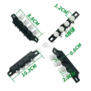 Nhỏ Nhỏ Tròn Quạt Để Bàn Sàn Quạt Công Tắc Chìa Khóa 4 Nút 3 Tốc Độ Nút Quạt Công Tắc Loại Hàn