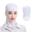 Mũ làm việc MARGREDY, Bảo vệ cổ Mũ chống bụi màu trơn, Nhà máy thực phẩm Balaclava co giãn thoáng khí