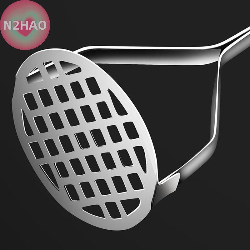 N2HAO Tiện Ích Nhà Bếp Sáng Tạo Bùn Báo Chí Masher Puree Máy Làm Nước ép Khoai Tây Inox Máy Nghiền Đẩy Dụng Cụ Trái Cây Cocina Cozinha n