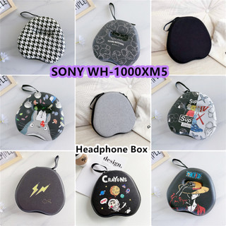 [imamura] Dành Cho Hộp Đựng Tai Nghe SONY WH-1000XM5 Hoạt Hình Đơn Giản Túi Bảo Quản Tai Nghe EVA Hộp Đựng Tai Nghe