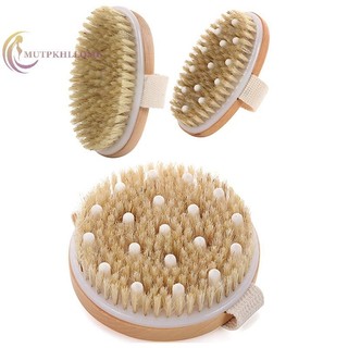 Csndices 1 Cái Tẩy Tế Bào Chết Bằng Gỗ Massage Toàn Thân Bàn Chải Tắm Lông Tự Nhiên Mềm SPA Người Phụ Nữ Người Phụ Nữ Chăm Sóc Da Ướt Khô Body Brush VN