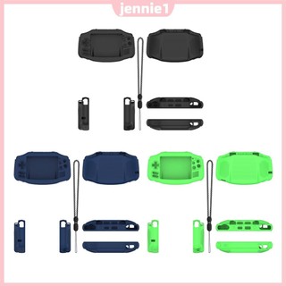 Vỏ silicon Vỏ bảo vệ chống trầy xước có dây buộc da mềm cho máy chơi Game cầm tay ANBERNIC RG34XX [jennie1.vn]