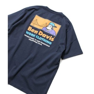 BEN DAVIS BRIDGE GORILLA Nam Orangutan Tay Ngắn 100% Cotton Thể Thao Thời Trang Áo Thun 0515