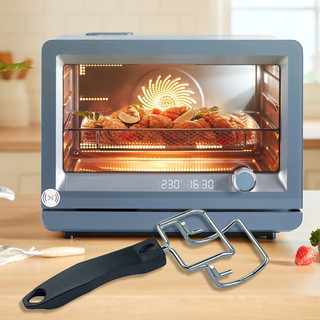 1 Chiếc Tay Cầm Chịu Nhiệt Lò Nướng Khay Kẹp Có Tay Cầm Đen Chống Bỏng Bát Thiết Yếu Lò Nướng Phụ Kiện Để Nướng An Toàn