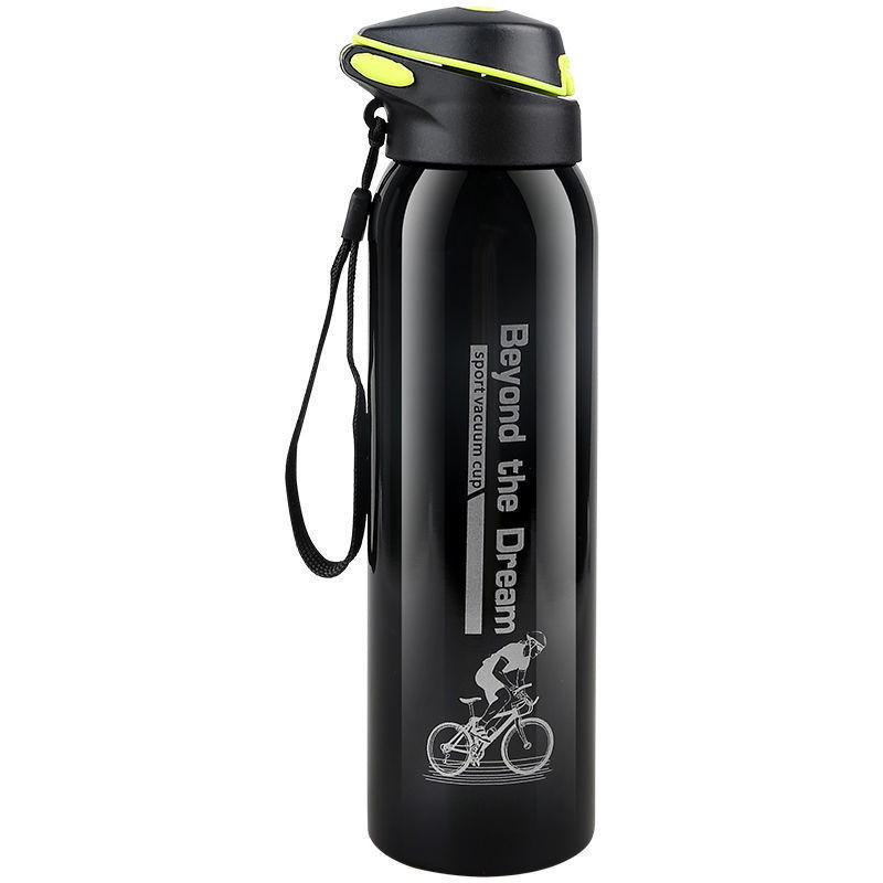 500ML Mới Inox 304 Đi Xe Đạp Ngoài Trời Cốc Cách Nhiệt Thể Thao Ngoài Trời Dung Tích Lớn Bình Nước Cách Nhiệt