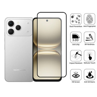 1-2 Chiếc Tecno Spark 40 Kính Cường Lực Bảo Vệ Màn Hình Cho Tecno Spark Go 1 1S 2024 20c 30c 30 20 Pro 4G 9D Kính Bảo Vệ Phim