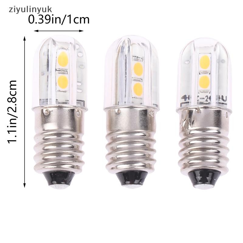 Ziyulinyuk E10 Bóng Đèn Led 6V 12V 24V Nâng Cấp Bóng Đèn 4LED Thay Thế Cho Đèn Pin Đèn Báo Đèn Pha Động Cơ Bóng Đèn LED EN