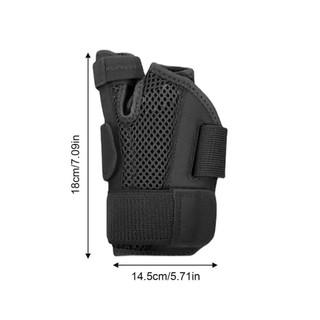 YONDR Tay Ngón Tay Cái Nẹp Cổ Tay, Polyerster Tendinitis Dây Bảo Vệ Cổ Tay, Ngón Tay Cái Cố Định Nẹp Linh Hoạt Thoáng Khí Di Động Co Giãn Bảo Vệ Cổ Tay Cái Không Thoải Mái