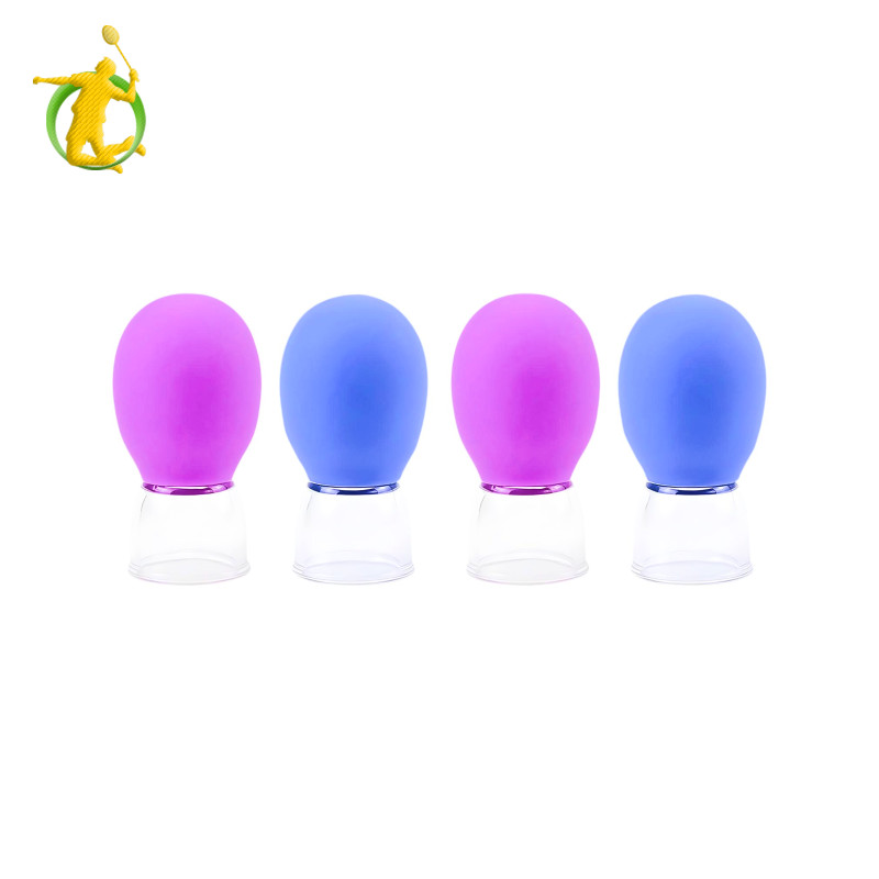4x Facial Cuping Set Massage hút chân không di động gia đình chuyên nghiệp