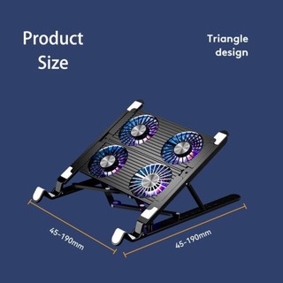 Kệ có 2025 Quạt MACBOOK tiết kiệm điện nhiệt Mạnh Chạy tản USB Lượng không gây mỏi mắt kệ Chất LED đế LAPTOP hàng chính