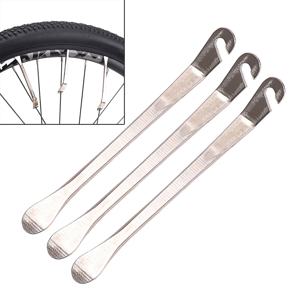 Dễ dàng xử lý Bộ đòn bẩy lốp xe đạp bằng thép để loại bỏ lốp xe đạp đường trường MTB nhanh chóng