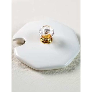 Nắp Cốc Gốm Bán Đơn Cốc Nước Nắp Cốc Thủy Tinh Cốc Nước Nắp Cốc Lục Giác Nắp Đá Họa Tiết Tròn Nắp Đa Năng Phụ Kiện