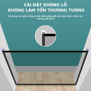 【BabyJoy】Cổng An Toàn Cầu Thang Cho Trẻ Em,Có Thể Thu Vào Cho Hàng Rào Cửa Em Bé,có thể gấp gọn bảo vệ an toàn