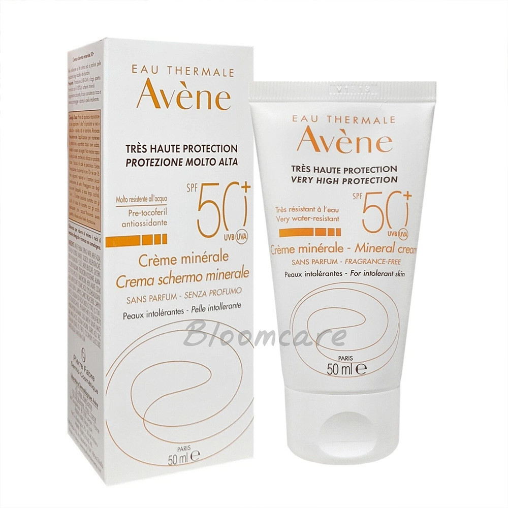 Avene Mineral Sun Cream SPF50+ PA+++ 50ml