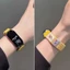 Hello KT Nylon Bện Dễ Thương Dây Đeo Cho Xiaomi Smart Band 10 9 8 Smartwatch Band Thay Thế Dây Đeo Tay Xiaomi Mi Band 10 Dây Đeo Từ Tính Phụ Kiện