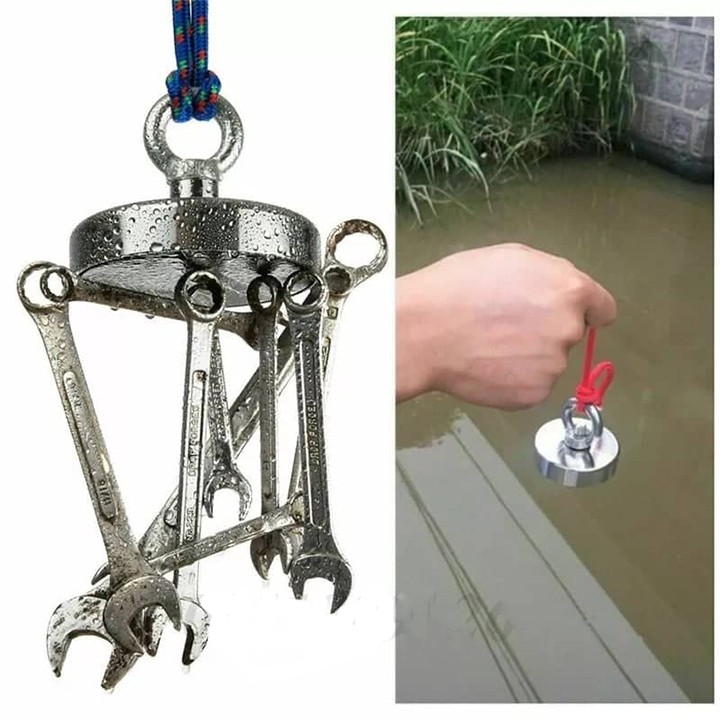 Nam châm cứu hộ dưới nước siêu mạnh – Hút đồ thất lạc, lực hút 5kg/10kg/15kg tùy chọn