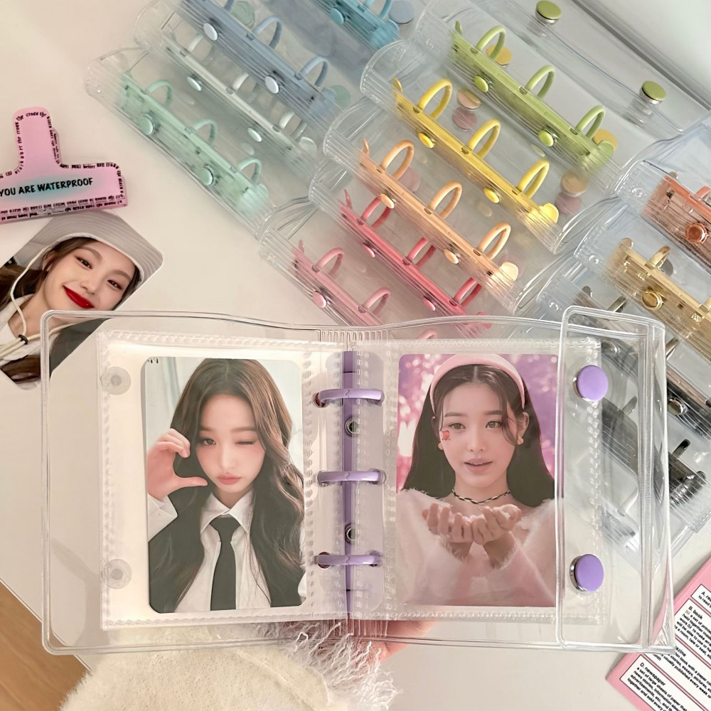 Linxx A8 Mini Album Ảnh Dễ Thương Lomo Thẻ Sách Lưu Trữ 8 Inch PP Sưu Tập Sách