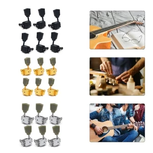 Yoo 6 Chiếc Đàn Guitar Chỉnh Phím Chỉnh Thay Thế Chìa Khóa Bán Đóng Đầu Máy Tuner
