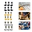 Yoo 6 Chiếc Đàn Guitar Chỉnh Phím Chỉnh Thay Thế Chìa Khóa Bán Đóng Đầu Máy Tuner