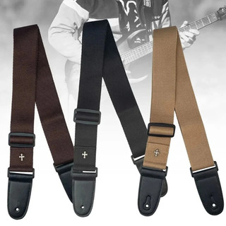 Dây Đàn Guitar Điện Acoustic Dân Gian Guitarra Dây Đeo Vintage Chữ Thập Cá Tính Dây Đàn Guitar Chọn Túi Đàn Guitar Phụ Kiện