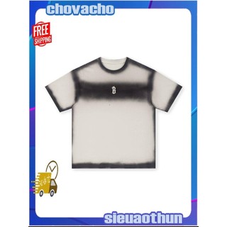 Áo thun Stee Cổ tròn SPAINT B Letter ICVCVNI Unisex