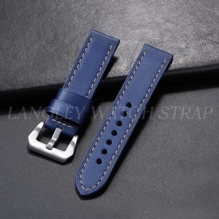Dây đeo đồng hồ da thật cổ điển 20mm 22mm 24mm Dây đeo đồng hồ da bò cổ điển Vải thiều họa tiết Họa tiết da bò Vòng tay nam nữ Dây đeo cổ tay thông thường
