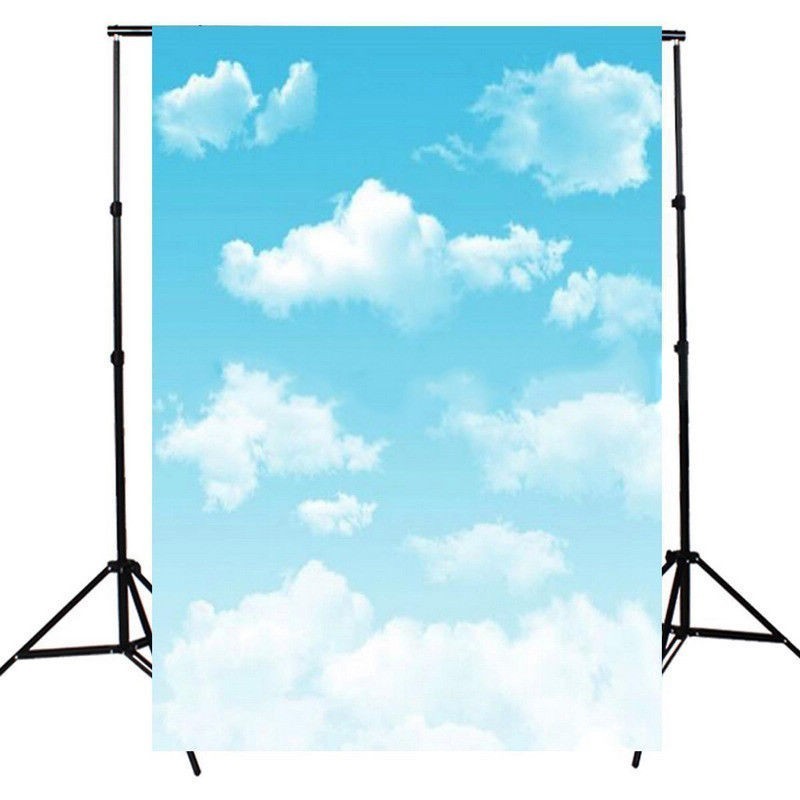 [Cosyh] Phông nền nền nền bầu trời xanh đám mây trắng để chụp ảnh Studio mới